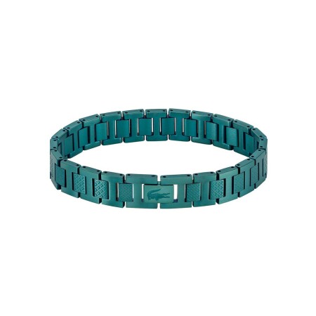 Bracelet Lacoste Metropole en acier vert