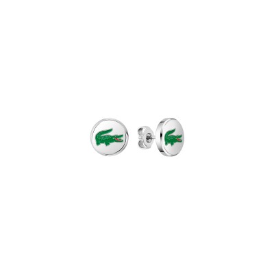 Boucles d'oreilles Lacoste Arthor en acier