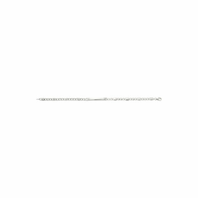 Gourmette en argent