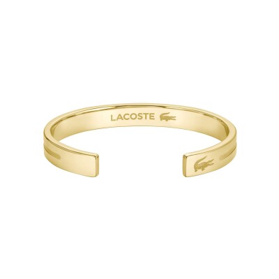 Bracelet Lacoste Adventurer en acier doré