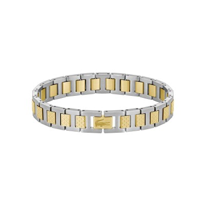 Bracelet Lacoste Metropole en acier doré