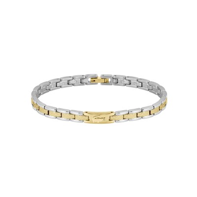 Bracelet Lacoste Metropole en acier doré