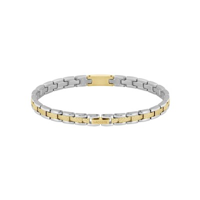 Bracelet Lacoste Metropole en acier doré