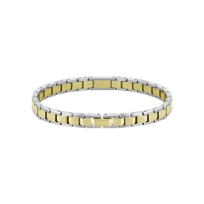 Bracelet Lacoste Metropole en acier et acier doré