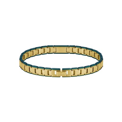 Bracelet Lacoste Metropole en acier doré