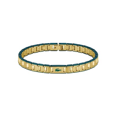 Bracelet Lacoste Metropole en acier doré