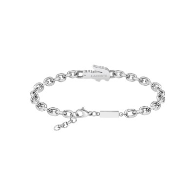 Bracelet Lacoste Arthor en acier et cristal