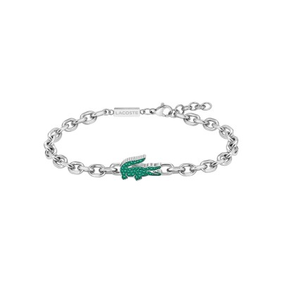 Bracelet Lacoste Arthor en acier et cristal