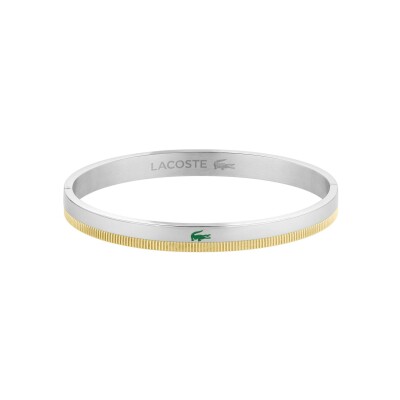 Bracelet Lacoste Naomia en acier et acier doré