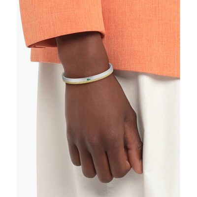 Bracelet Lacoste Naomia en acier et acier doré