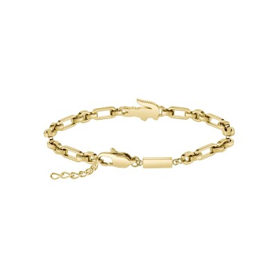 Bracelet Lacoste Arthor en acier doré