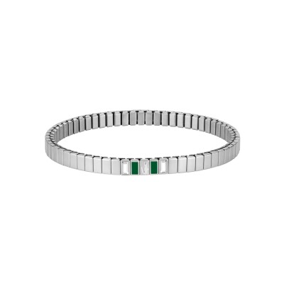 Bracelet Lacoste Courtline en acier et cristal