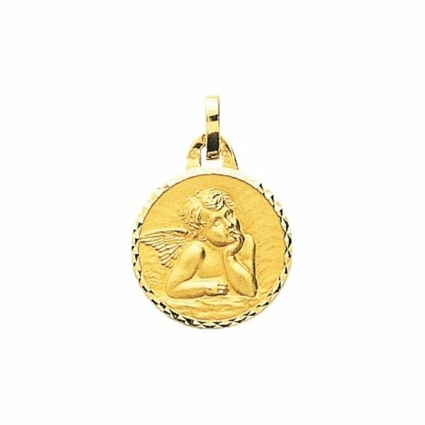 Médaille Ange en or jaune