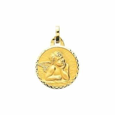 Médaille Ange en or jaune