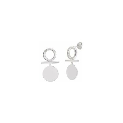 Boucles d'oreilles Murat en argent