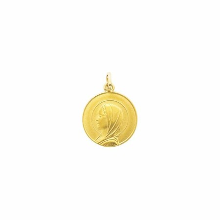 Médaille Vierge en or jaune