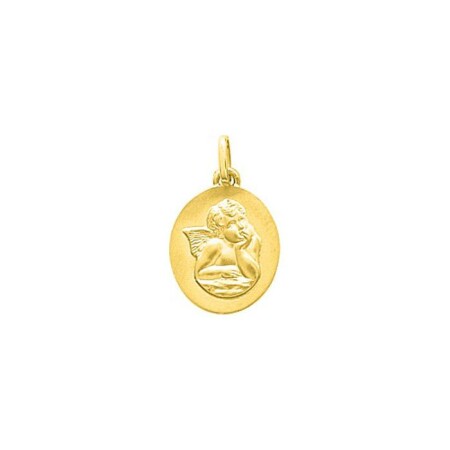 Médaille ange en or jaune