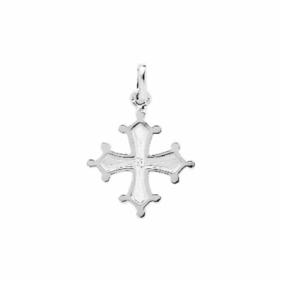 Pendentif Croix occitane en argent