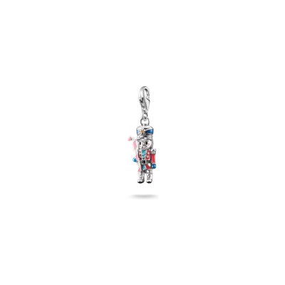 Pendentif Thomas Sabo Charm Club en argent, email et oxyde de zirconium