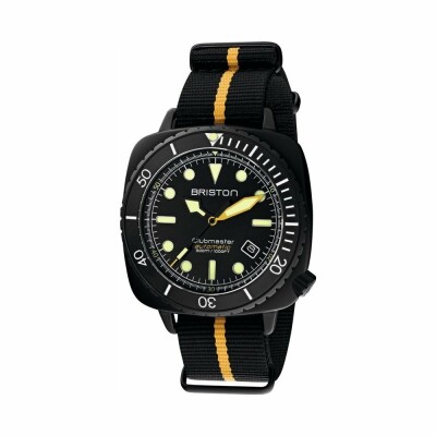 Montre Briston Clubmaster Diver Pro HMS Date PVD et Acétate