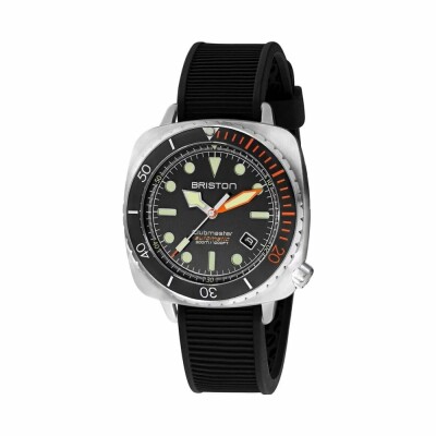 Montre Briston Clubmaster Diver Pro HMS Date Acier