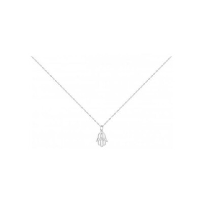 Pendentif La Garçonne en argent et diamant
