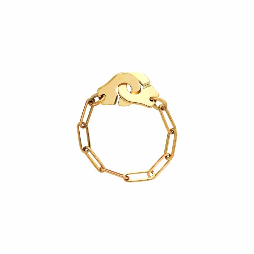 Menottes dinh van R7 chain ring, yellow gold