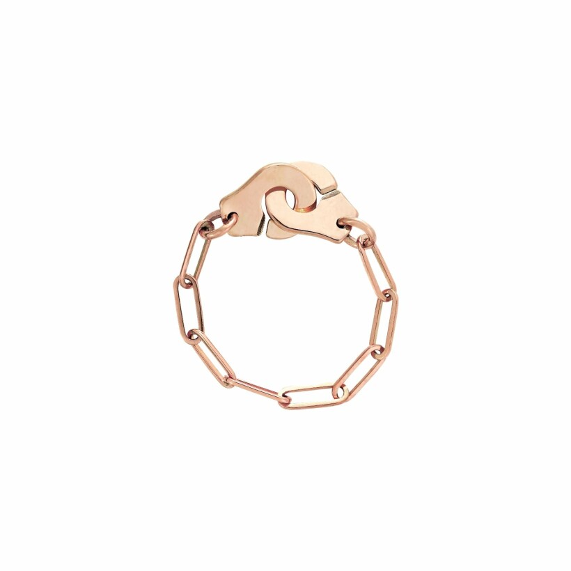 Menottes dinh van ring, rose gold