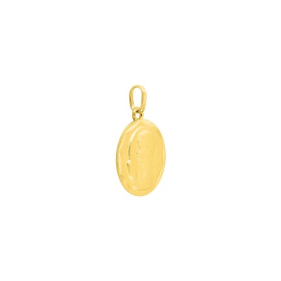 Médaille Vierge en or jaune