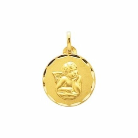 Médaille ange en or jaune