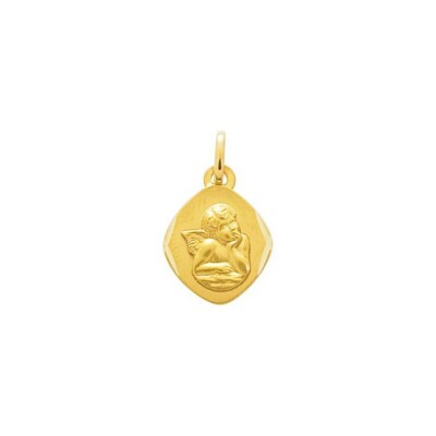 Médaille ange en or jaune