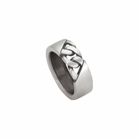 Bague en argent vieilli