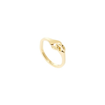 Bague dinh van Menottes dinh van sculptées en or jaune