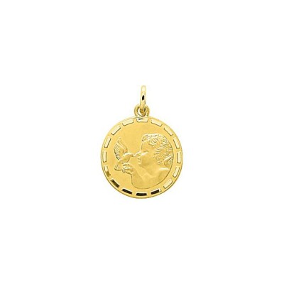 Médaille Ange en or jaune