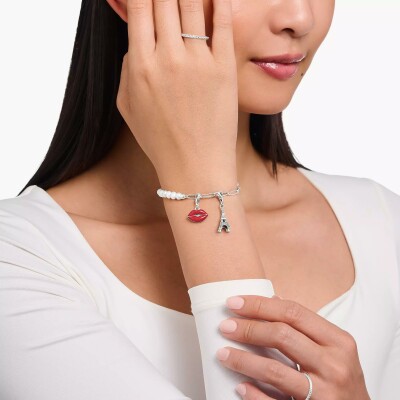 Breloque Charm Thomas Sabo Charm Club en argent et oxyde de zirconium
