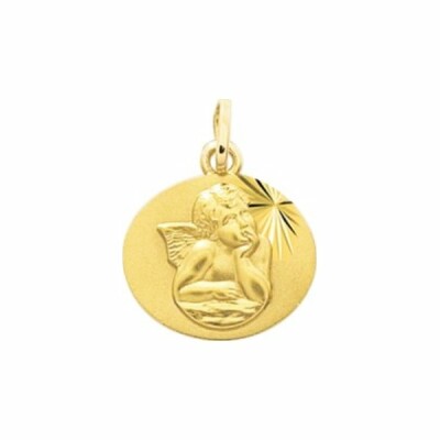 Médaille Ange en or jaune