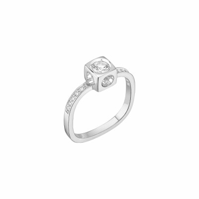 Le Cube Diamant en or blanc et diamants -Occasion-