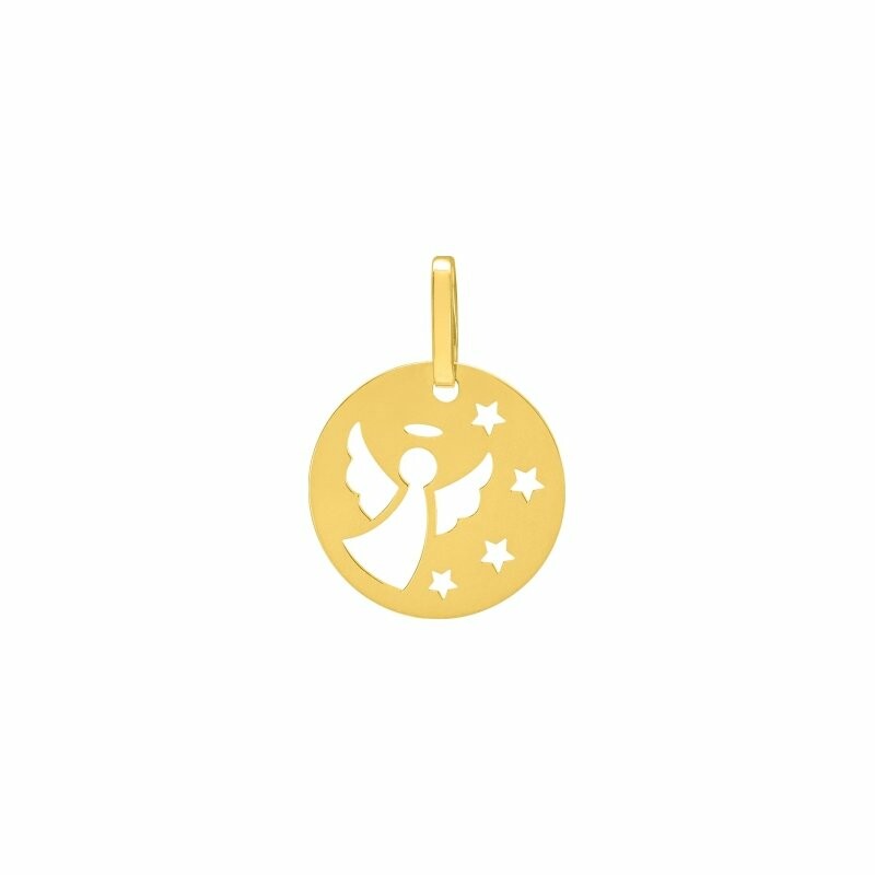 Médaille ange en or jaune