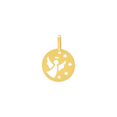 Médaille ange en or jaune