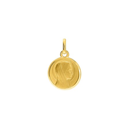 Médaille Vierge en or jaune