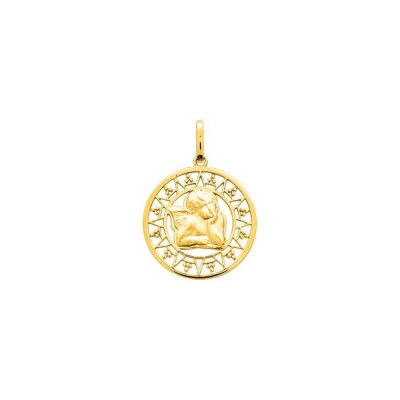 Médaille Ange en or jaune