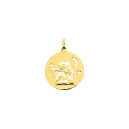 Médaille Ange en or jaune