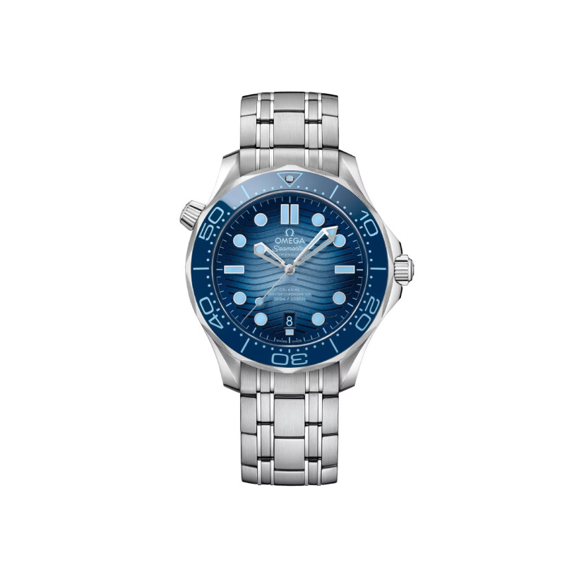 Montre Omega Seamaster Diver 300M Co-Axial Master Chronometer 42mm Summer Blue