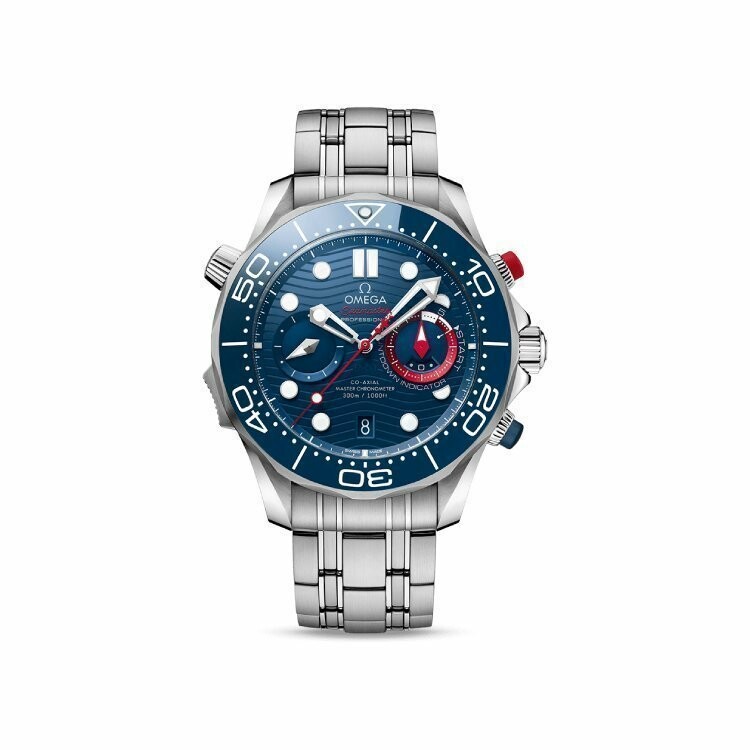 OMEGA Seamaster Diver 300m Chronographe Co-axial Master Chronometer 44mm, Edition Coupe de l'America watch