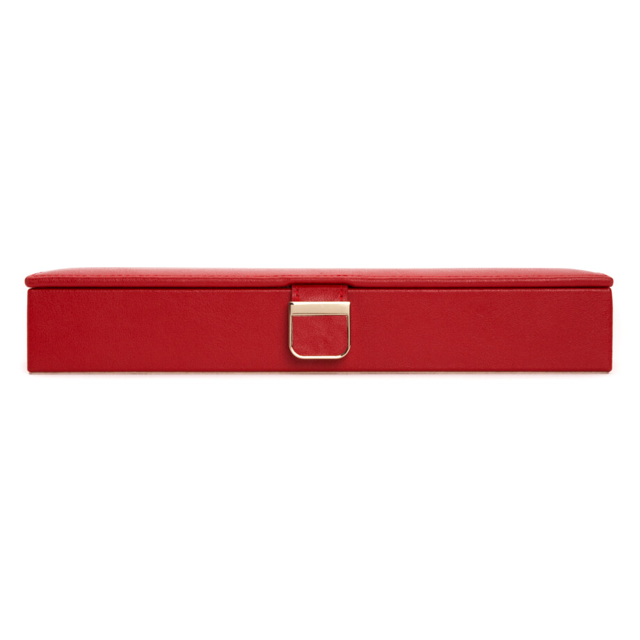 Wolf 1834 Palermo Safe Deposit Box, red leather
