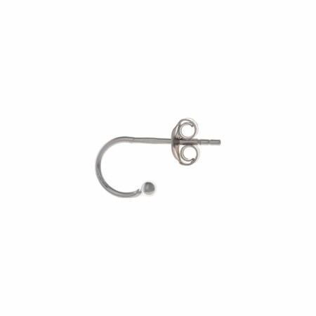 Mono boucle d'oreille Salvatore Plata en argent