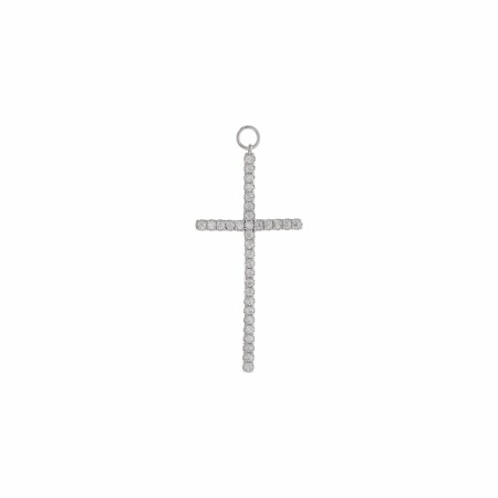 Charm Salvatore Plata en argent et oxydes de zirconium