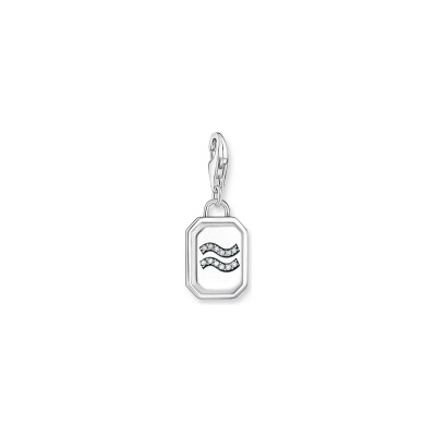 Breloque Charm Thomas Sabo Charm Club en argent et oxyde de zirconium