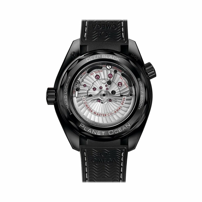 OMEGA Seamaster Planet Ocean 600M Deep Black Co‑Axial Master Chronometer LT 45.5mm watch