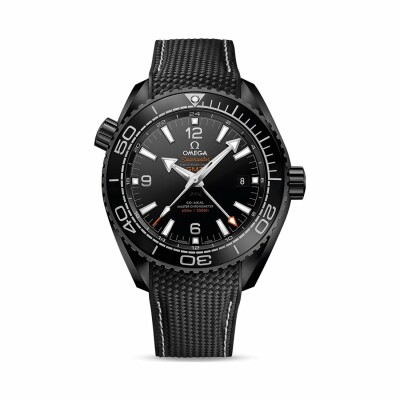 Montre OMEGA Seamaster Planet Ocean 600M Deep Black Co-Axial Master Chronometer GMT 45,5mm